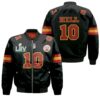 10 Tyreek Hill Kannas City 1 Jersey Inspired Style Bomber Jacket