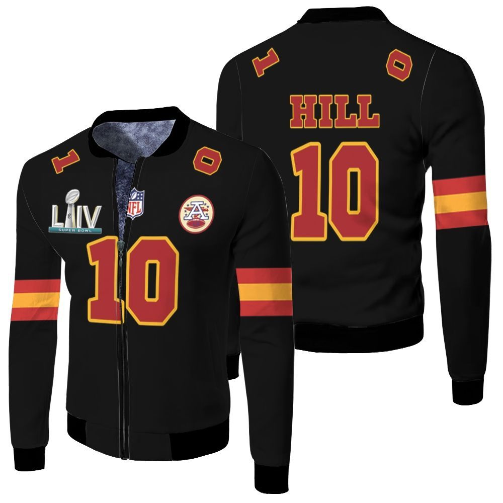 10 Tyreek Hill Kannas City 1 Jersey Inspired Style Bomber Jacket 10 Tyreek Hill Kannas City 1 Jersey Inspired Style Bomber Jacket