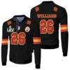 26 Damien Williams Kannas City 1 Jersey Inspired Style Bomber Jacket