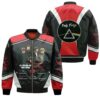 55 Years of Pink Floyd 1965 2020 Legend Rock Band Member Signature 3D Designed Allover Gift For Pink Floyd Fans Bomber Jacket