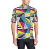 80S Pattern Print Design 2 Men Polo Shirt