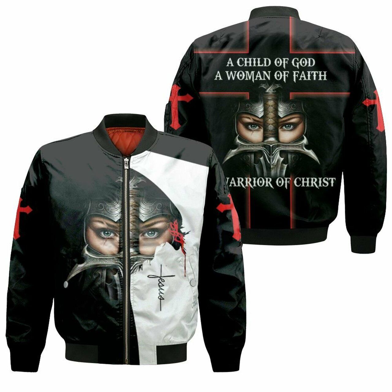 A Child Of God A Woman Of Faith A Warrior Of Christ For Fan 3D T Shirt Hoodie Sweater Bomber Jacket Model 218 Bomber Jacket A Child Of God A Woman Of Faith A Warrior Of Christ For Fan 3D T Shirt Hoodie Sweater Bomber Jacket Model 218 Bomber Jacket