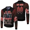 ACDC 48 Years Thank You For The Memories Rock Band Members Signed 3D Designed Allover Gift With Custom Name Number For ACDC Fans Bomber Jacket
