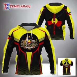 Aboriginal Australians 3D Full Printing Hoodie And Polo Shirt