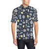 Accounting Financial Pattern Print Design 04 Men Polo Shirt
