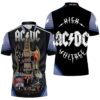 Acdc All Album Cover Guitar Polo Shirt