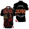 Acdc Angus Young Let There Be Rock Polo Shirt Hoodie 3D Sweater