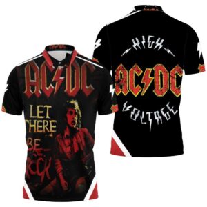 Acdc Angus Young Let There Be Rock Polo Shirt Hoodie 3D Sweater