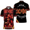 Acdc The Guitaron Tour Value City Arena 2008 Polo Shirt Hoodie 3D Sweater