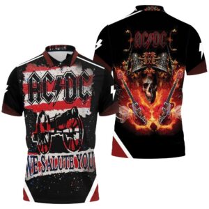 Acdc We Salute You Arsenal Polo Shirt