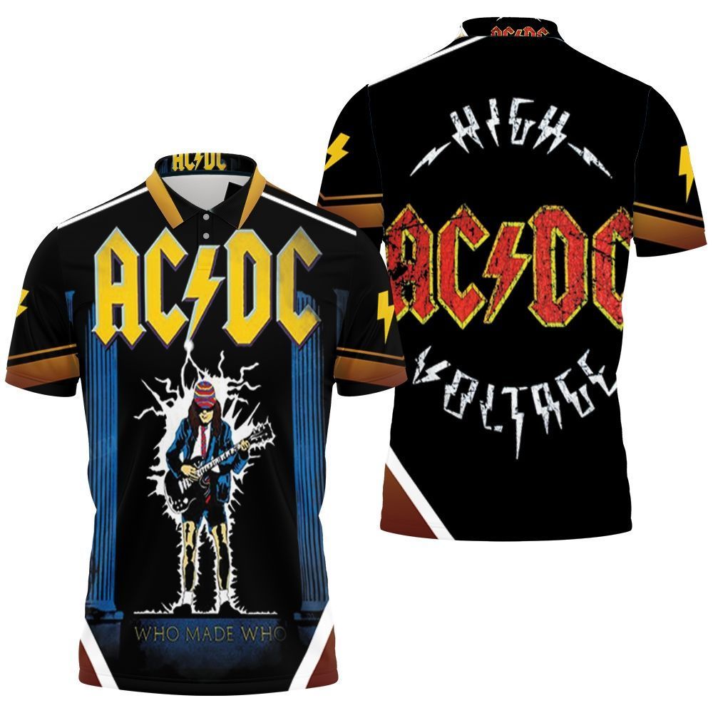 Acdc Who Made Who Polo Shirt Hoodie 3D Sweater Acdc Who Made Who Polo Shirt Hoodie 3D Sweater