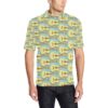 Acoustic Guitar Pattern Print Design 03 Men Polo Shirt