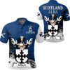 Affleck Scottish Family Crest Scotland Special Polo Shirt - Golf Shirt A7