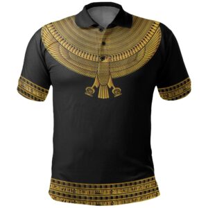 Africa Polo Shirt - Egyptian Horus God - BN11