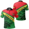 Africa Polo Shirt - Ethiopia Lion