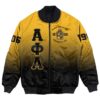 Africa Zone Jacket - Alpha Phi Alpha Gradient Bomber Jackets A31 Bomber Jacket