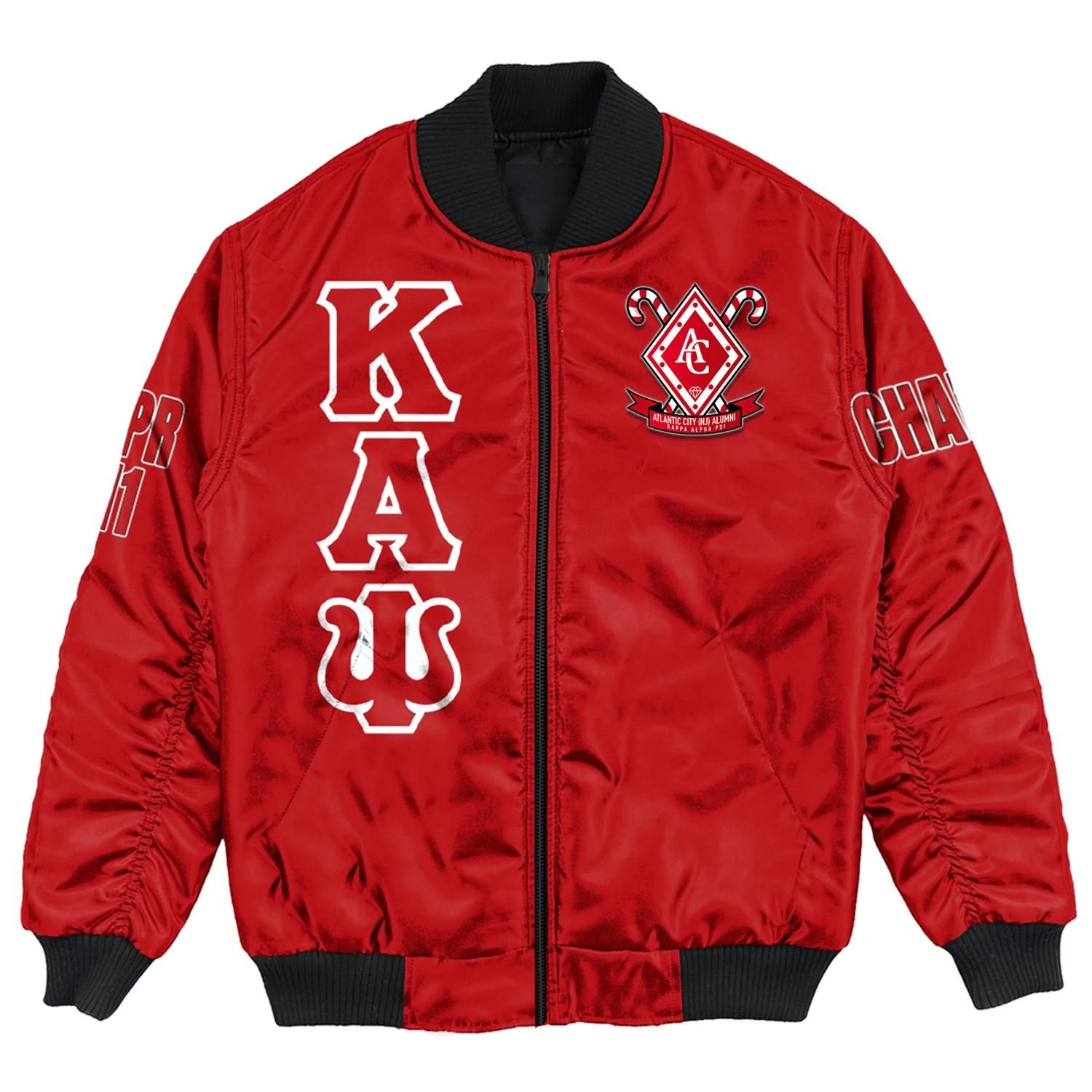 Africa Zone Jacket - Atlantic City (Nj) Alumni Chapter Bomber Jackets A31 Bomber Jacket Africa Zone Jacket - Atlantic City (Nj) Alumni Chapter Bomber Jackets A31 Bomber Jacket