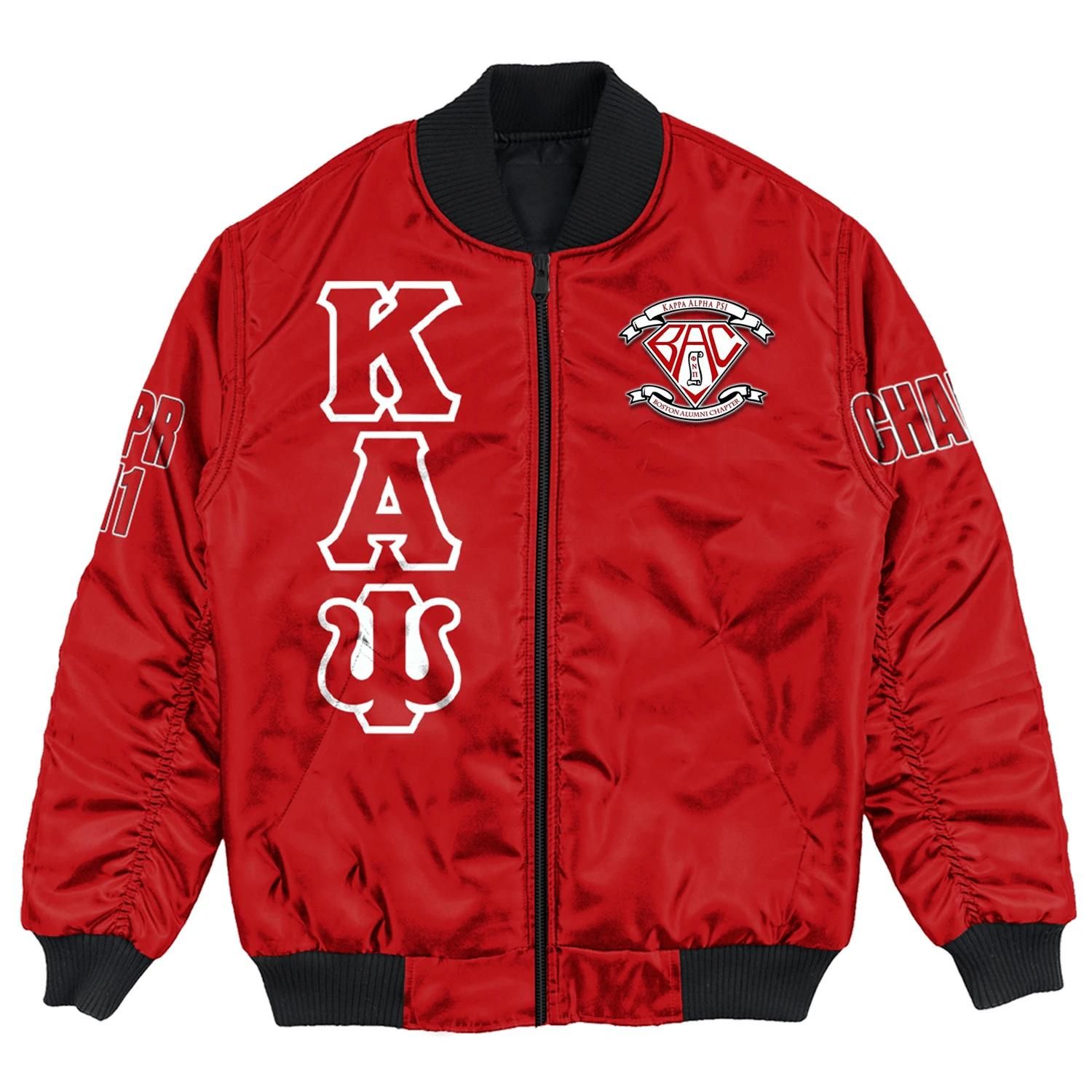 Africa Zone Jacket - Boston Alumni Alumni Chapter Bomber Jackets A31 Bomber Jacket Africa Zone Jacket - Boston Alumni Alumni Chapter Bomber Jackets A31 Bomber Jacket