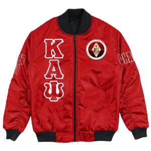 Africa Zone Jacket - Chicago (Il) Alumni Chapter Bomber Jackets A31 Bomber Jacket