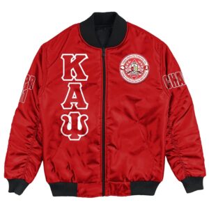 Africa Zone Jacket - College Park-Sandy Spring (Md) Alumni Chapter Bomber Jackets A31