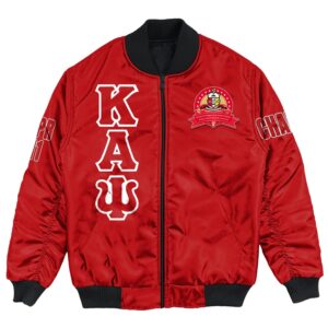 Africa Zone Jacket - Conyers-Covington (Ga) Alumni Chapter Bomber Jackets A31 Bomber Jacket