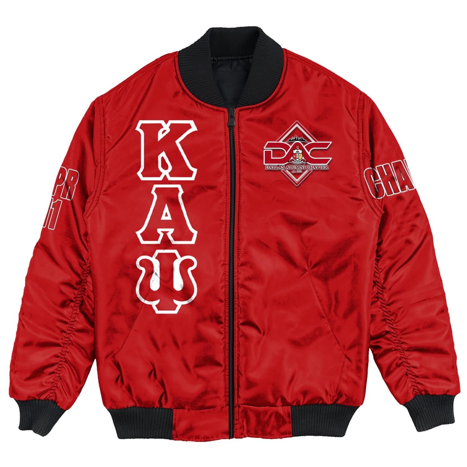 Africa Zone Jacket - Dallas Alumni Chapter Bomber Jackets A31 Bomber Jacket Africa Zone Jacket - Dallas Alumni Chapter Bomber Jackets A31 Bomber Jacket