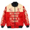Africa Zone Jacket - Delta Sigma Theta Bomber Jackets A7 Bomber Jacket