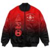 Africa Zone Jacket - Delta Sigma Theta Gradient Bomber Jackets A31 Bomber Jacket