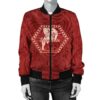 Africa Zone Jacket - Delta Sigma Theta Rose Pearls Bomber Jacket J09 Bomber Jacket