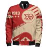 Africa Zone Jacket - Delta Sigma Theta Swift Balls Sleeve Zip Bomber Jacket J09 Bomber Jacket
