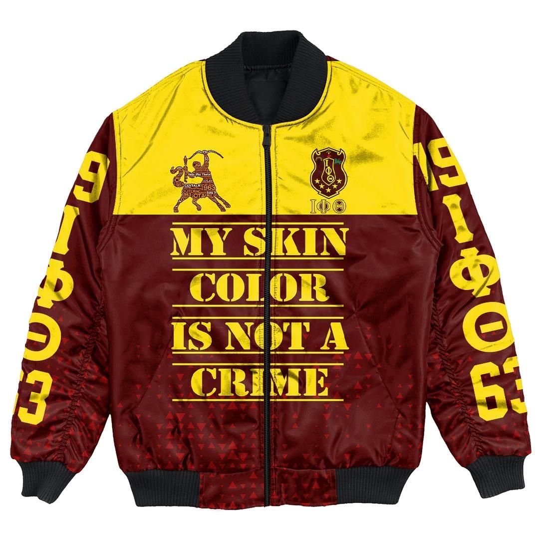 Africa Zone Jacket - Iota Phi Theta Bomber Jackets A7 Bomber Jacket Africa Zone Jacket - Iota Phi Theta Bomber Jackets A7 Bomber Jacket