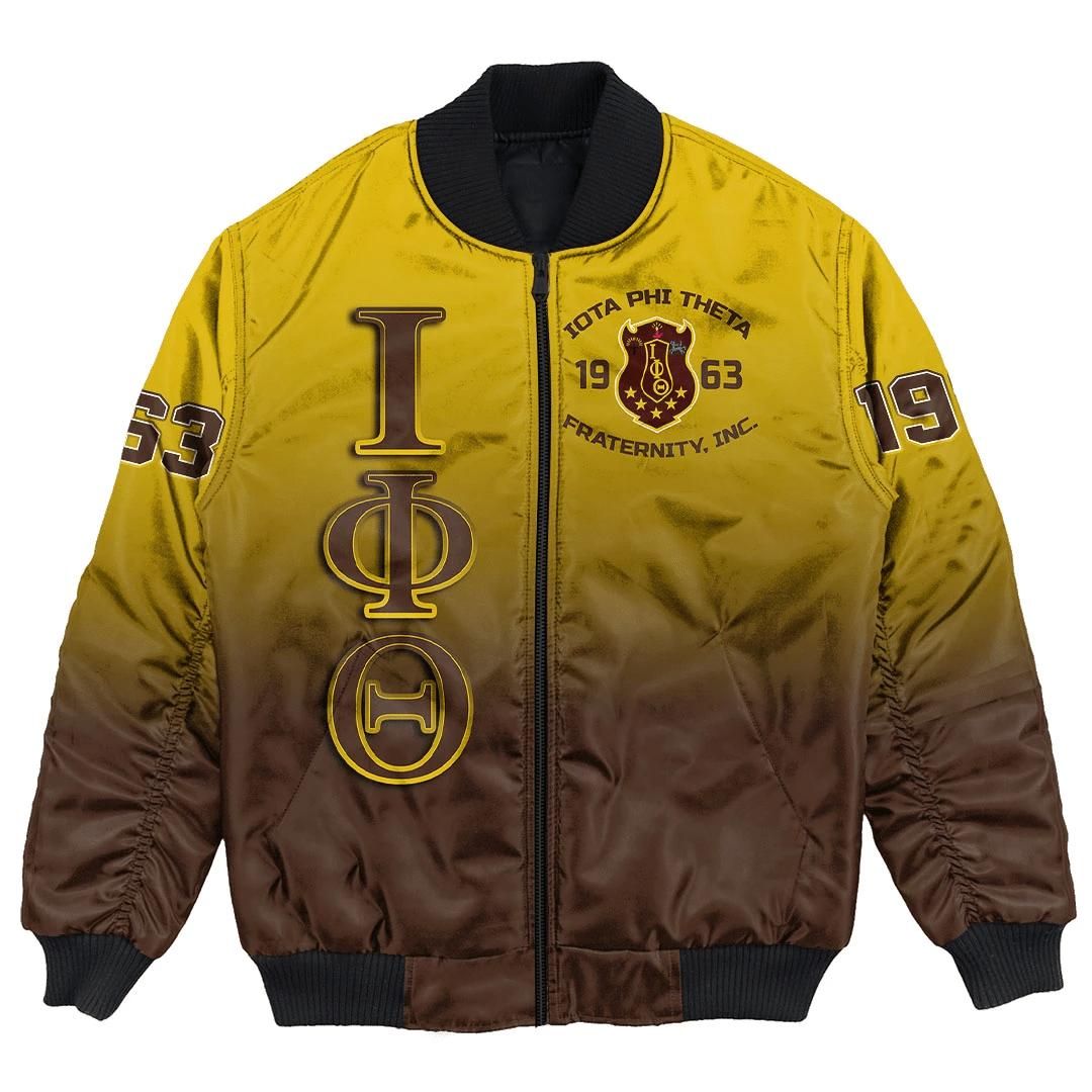 Africa Zone Jacket - Iota Phi Theta Gradient Bomber Jackets A31 Bomber Jacket Africa Zone Jacket - Iota Phi Theta Gradient Bomber Jackets A31 Bomber Jacket