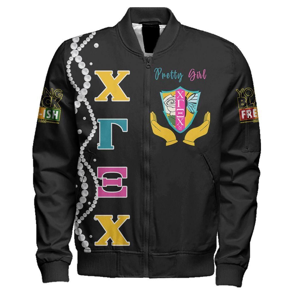 Africa-Zone-Jacket-Juneteenth-Chi-Gamma-Xi-Chi-Pretty-Girl-Sleeve-Zip-Bomber-Jacket-J8-Bomber-Jacket-2