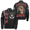 Africa Zone Jacket - Juneteenth Order Of The Eastern Star Pretty Girl Sleeve Zip Bomber Jacket J8 Bomber Jacket
