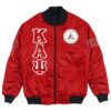 Africa Zone Jacket - Lawrenceville - Duluth Alumni Chapter Bomber Jackets A31 Bomber Jacket