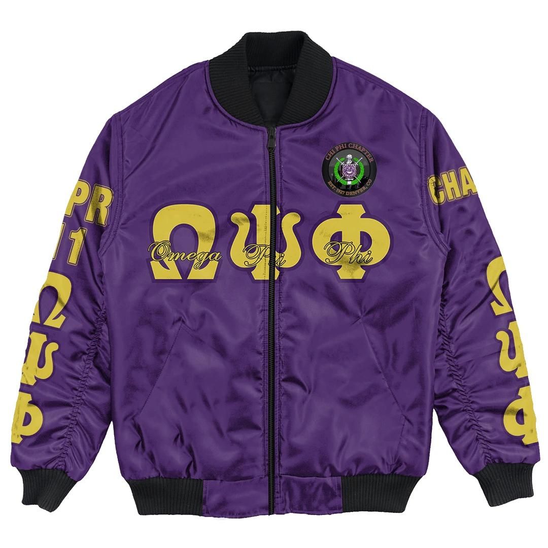 Africa Zone Jacket - Omega Psi Phi - Chi Phi Bomber Jacket A7 Bomber Jacket Africa Zone Jacket - Omega Psi Phi - Chi Phi Bomber Jacket A7 Bomber Jacket