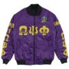 Africa Zone Jacket - Omega Psi Phi - Lambda Iota 2 Bomber Jacket A7 Bomber Jacket