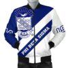 Africa Zone Jacket - Phi Beta Sigma Bomber Jacket - Tech Style - J4 Bomber Jacket