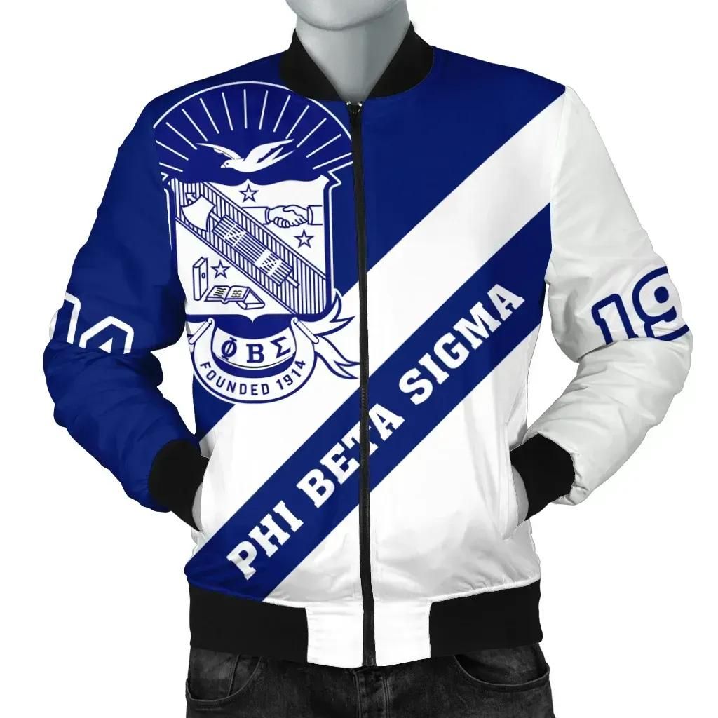 Africa Zone Jacket - Phi Beta Sigma Bomber Jacket - Tech Style - J4 Bomber Jacket Africa Zone Jacket - Phi Beta Sigma Bomber Jacket - Tech Style - J4 Bomber Jacket