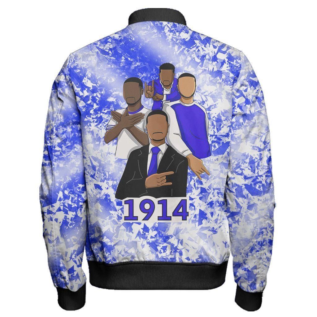 Africa-Zone-Jacket-Phi-Beta-Sigmas-1914-Diamond-Pattern-Sleeve-Zip-Bomber-Jacket-J5-Bomber-Jacket-2