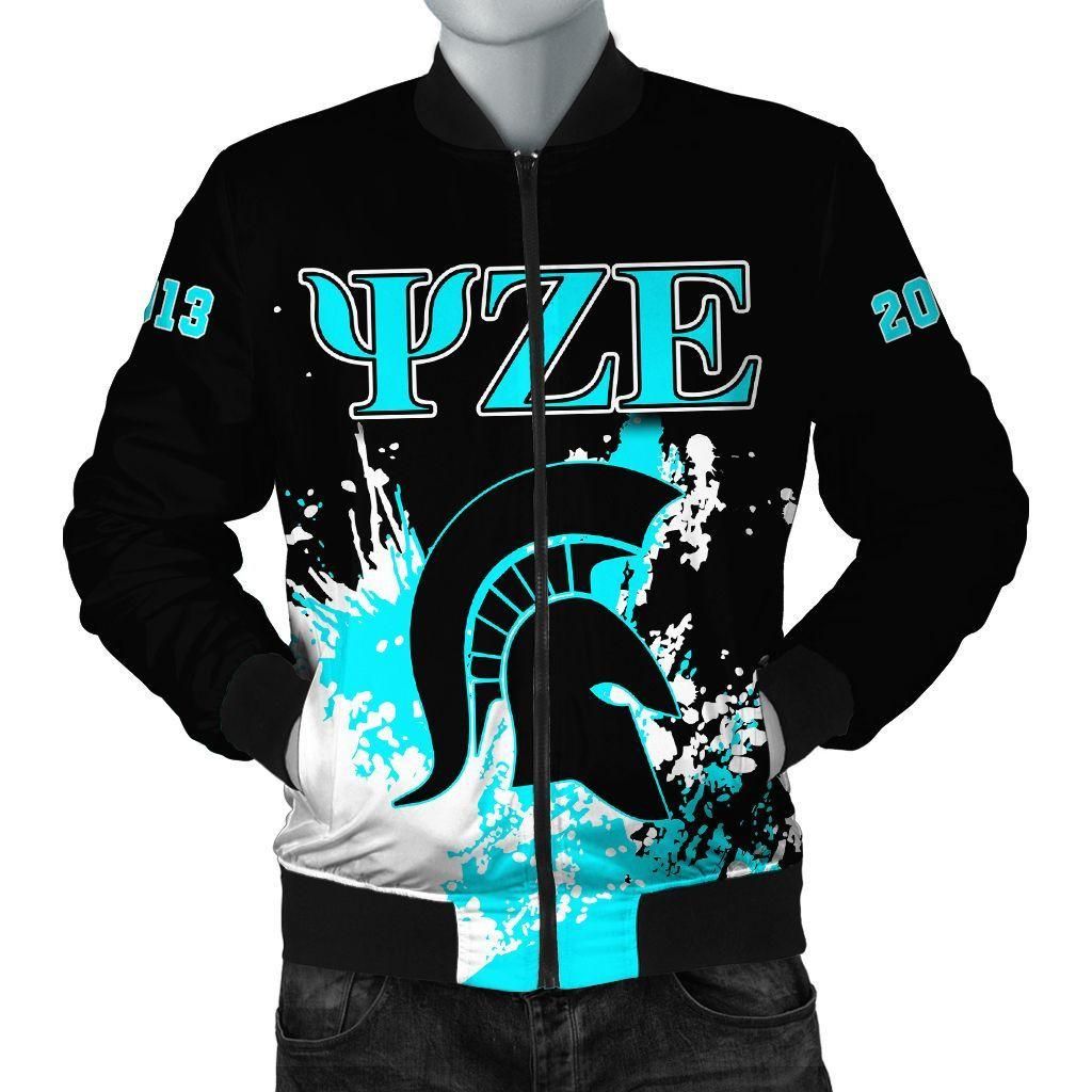 Africa Zone Jacket - Psi Zeta Epsilon Bomber Jacket - Spaint Style J8 Bomber Jacket Africa Zone Jacket - Psi Zeta Epsilon Bomber Jacket - Spaint Style J8 Bomber Jacket