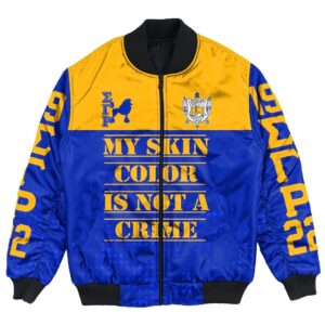Africa Zone Jacket - Sigma Gamma Rho Bomber Jackets A7 Bomber Jacket