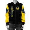 Africa Zone Jacket - Sigma Gamma Rho Yellow Rose Bomber Jacket J09 Bomber Jacket