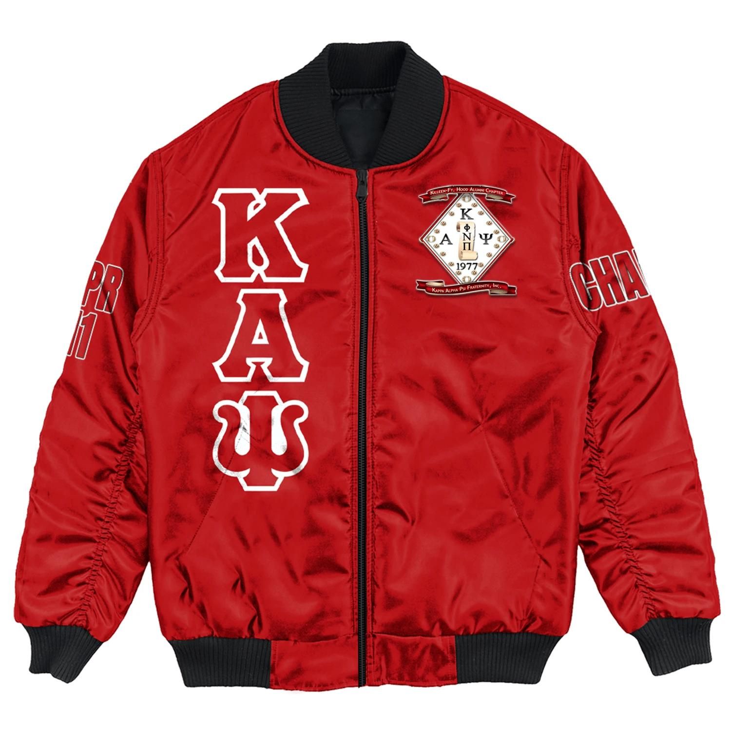 Africa Zone Jacket - The Killeen-Fort Hood (Tx) Alumni Chapter Bomber Jackets A31 Bomber Jacket Africa Zone Jacket - The Killeen-Fort Hood (Tx) Alumni Chapter Bomber Jackets A31 Bomber Jacket