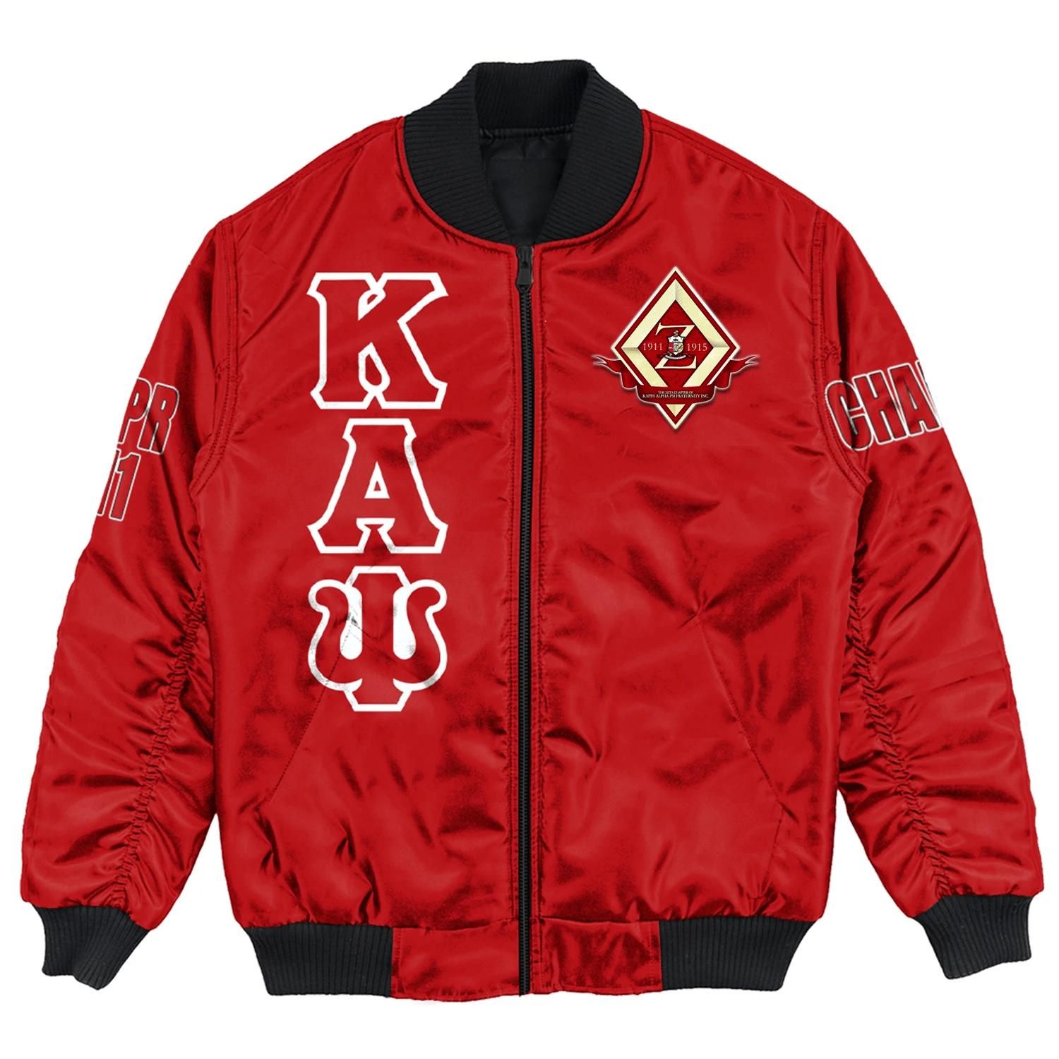 Africa Zone Jacket - The Zeta Chapter Chapter Bomber Jackets A31 Bomber Jacket Africa Zone Jacket - The Zeta Chapter Chapter Bomber Jackets A31 Bomber Jacket