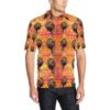 African Girl Aztec Men Polo Shirt