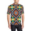 African Kente Men Polo Shirt