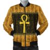 African Men's Bomber Jacket - Ankh Egypt - BN18 Bomber Jacket