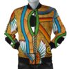African Men's Bomber Jacket - Egyptian Hieroglyphics and Gods Self Knowledge - BN15 Bomber Jacket