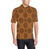 African Pattern Print Design 05 Men Polo Shirt